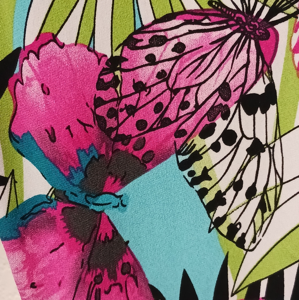 Elementz Cute Butterfly Pattern Top - Picture 4 of 8